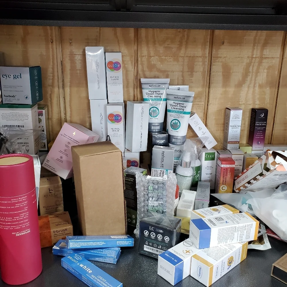 Assorted Beauty and Skincare Gift Bags